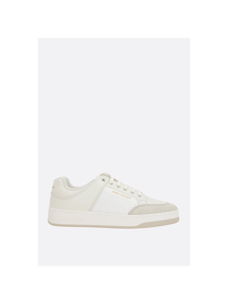 Sl/61 Leather Nylon Sneakers-SAINT LAURENT-JOHN JULIA