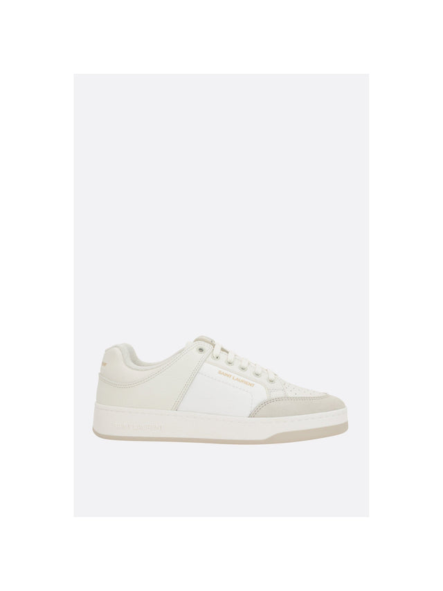 Sl/61 Leather Nylon Sneakers-SAINT LAURENT-JOHN JULIA