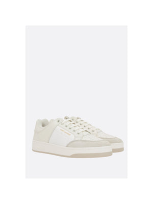 Sl/61 Leather Nylon Sneakers-SAINT LAURENT-JOHN JULIA