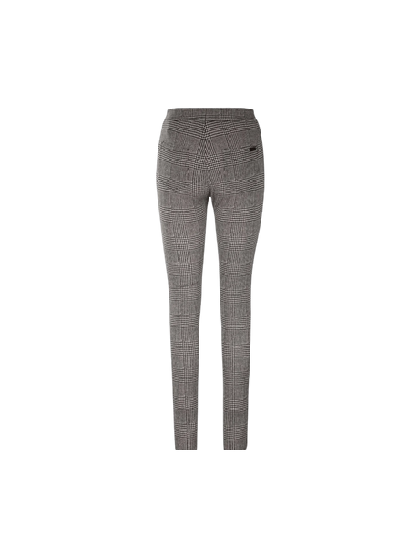 Slim-fit Pants In Prince Of Wales Jersey-SAINT LAURENT-JOHN JULIA