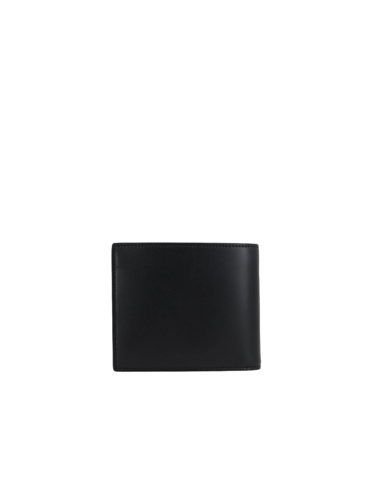 SAINT LAURENT-Smooth Leather Bi-Fold Wallet-JOHN JULIA