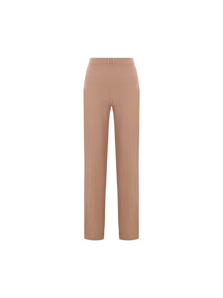 Straight-leg Crepe Trousers-SAINT LAURENT-JOHN JULIA