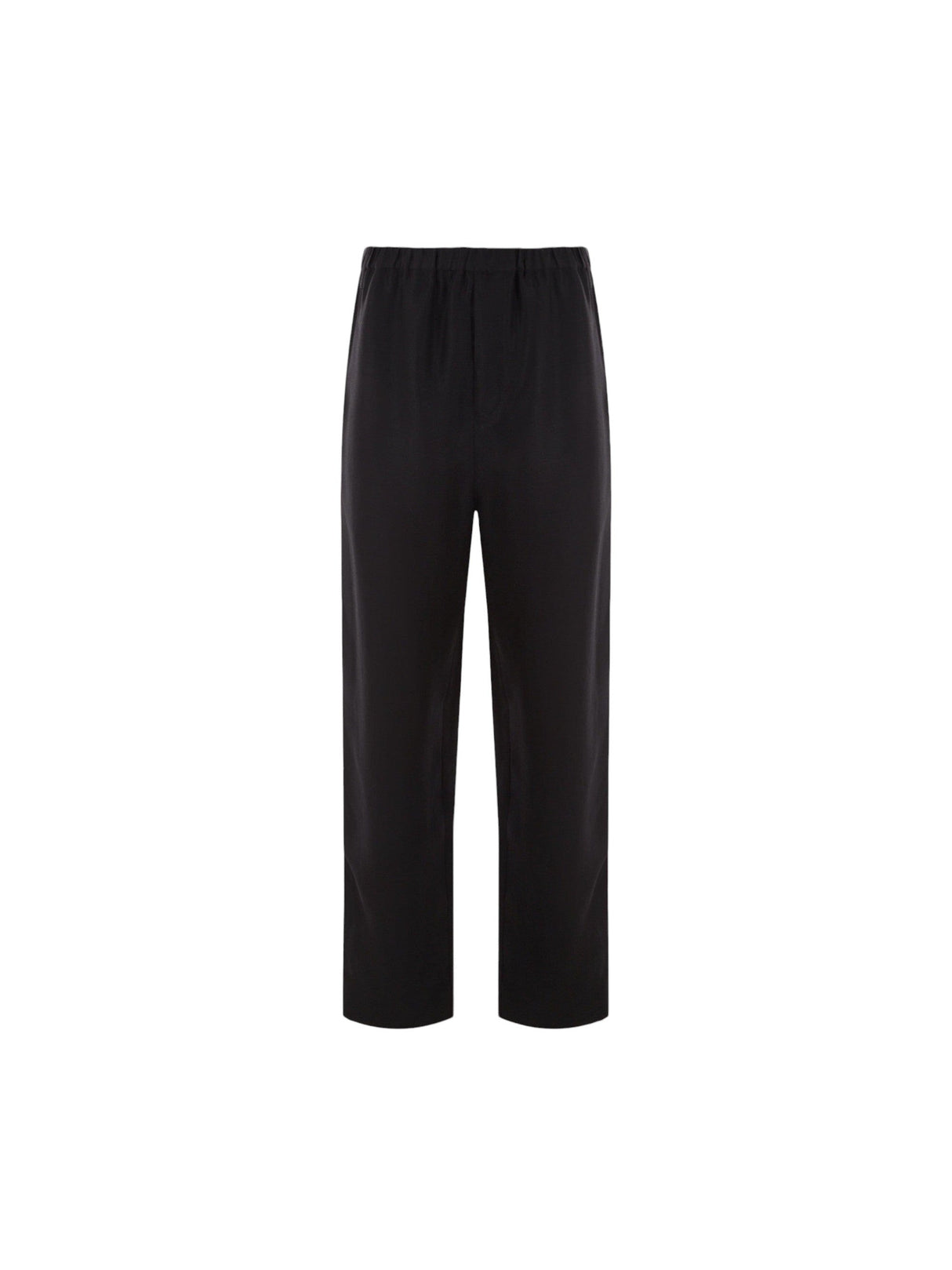 Sustainable Viscose Baggy-fit Pants-SAINT LAURENT-JOHN JULIA