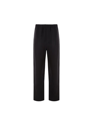 Sustainable Viscose Baggy-fit Pants-SAINT LAURENT-JOHN JULIA