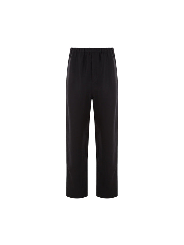 Sustainable Viscose Baggy-fit Pants-SAINT LAURENT-JOHN JULIA