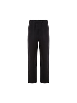 Sustainable Viscose Baggy-fit Pants-SAINT LAURENT-JOHN JULIA