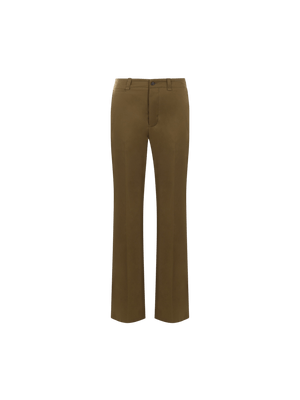 SAINT LAURENT-Twill Pants-JOHN JULIA