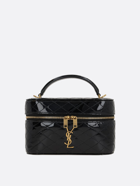 Vanity Gaby Handbag In Quilted Patent Leather