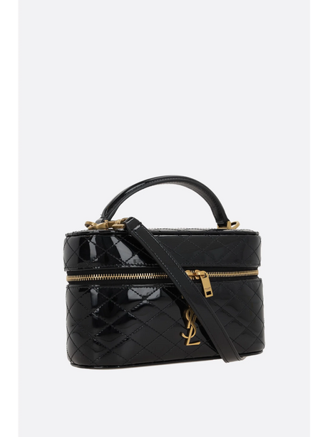 Vanity Gaby Handbag In Quilted Patent Leather