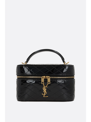 Vanity Gaby Handbag In Quilted Patent Leather