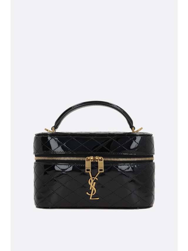 Vanity Gaby Handbag In Quilted Patent Leather