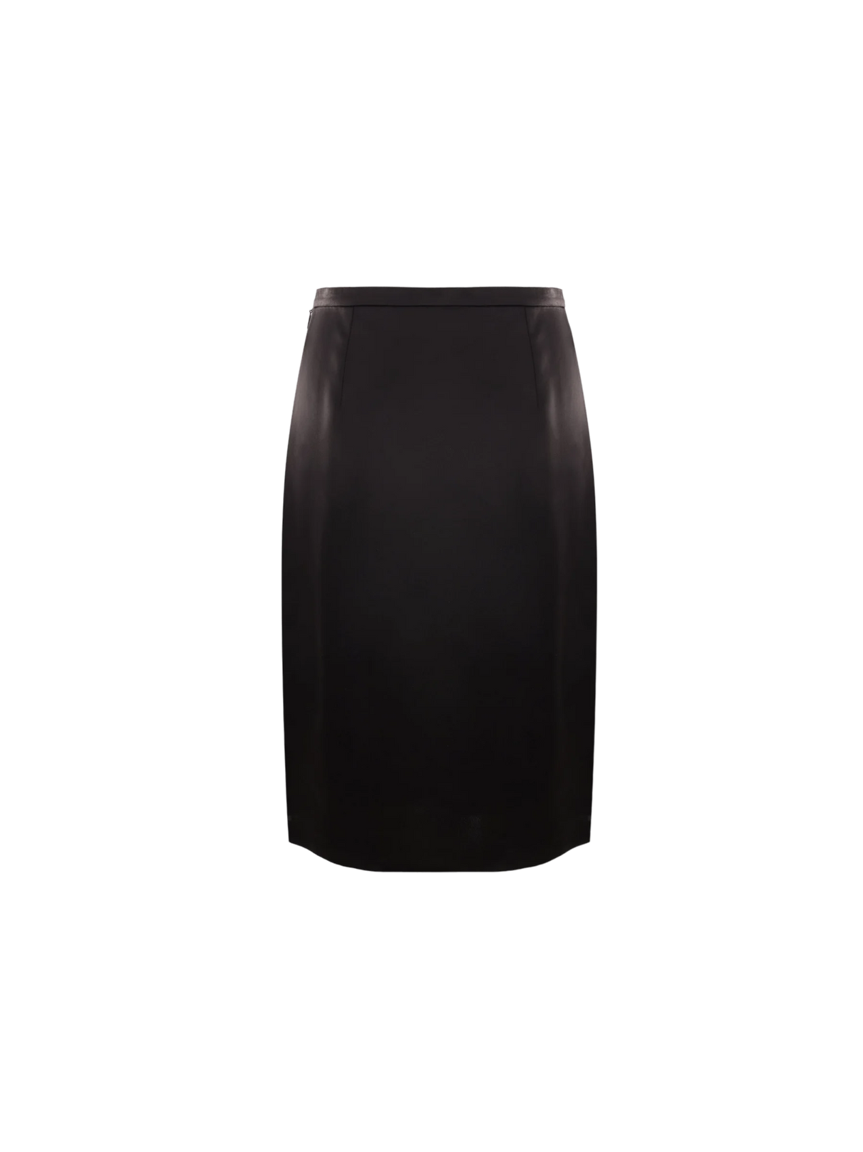 SAINT LAURENT-Viscose Pencil Skirt-JOHN JULIA