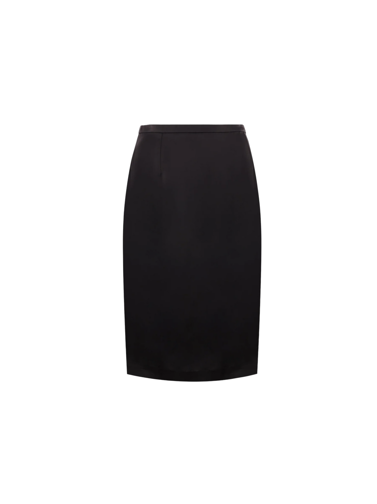 SAINT LAURENT-Viscose Pencil Skirt-JOHN JULIA