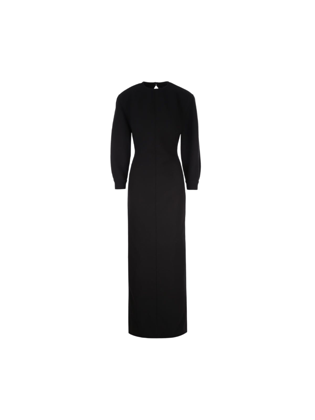 Wool Long Dress-SAINT LAURENT-JOHN JULIA