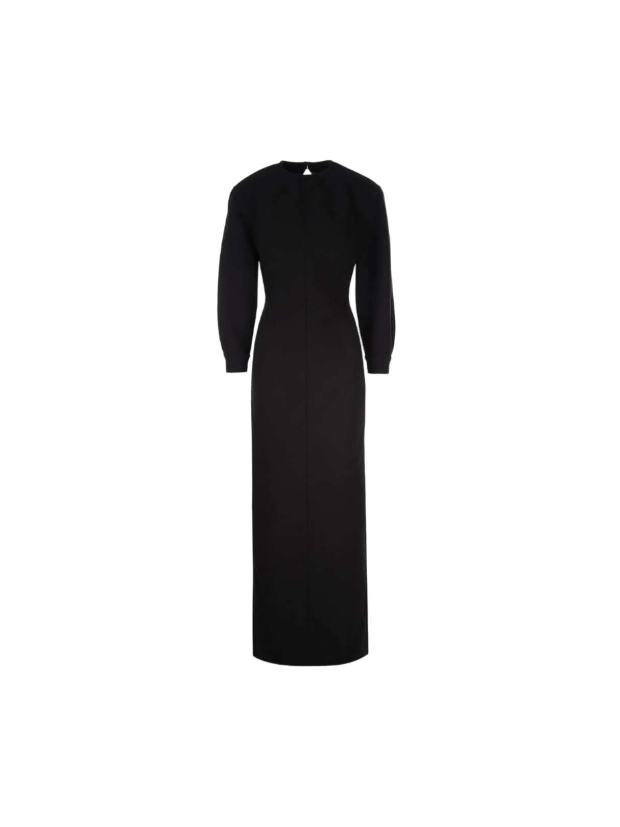 Wool Long Dress-SAINT LAURENT-JOHN JULIA