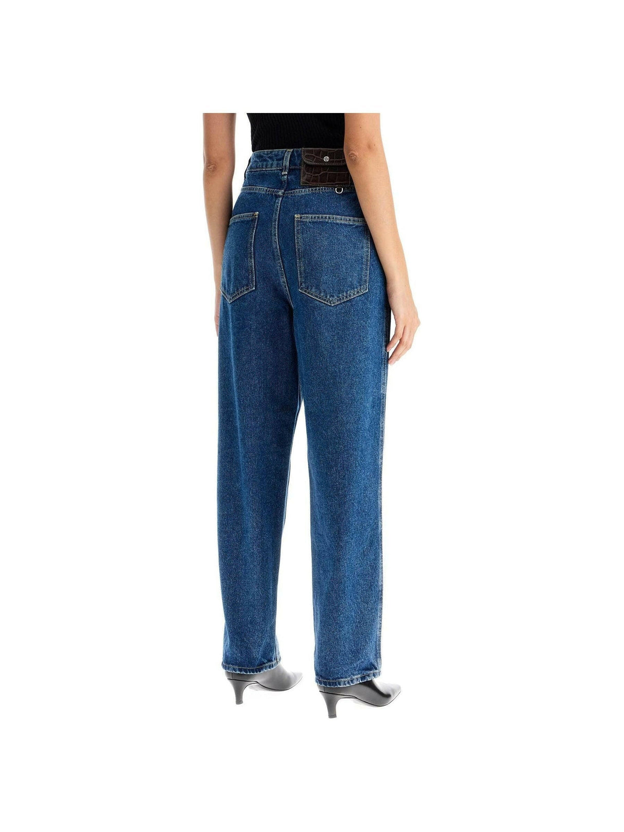 SAKS POTTS-Organic Cotton Shake Jeans-JOHN JULIA