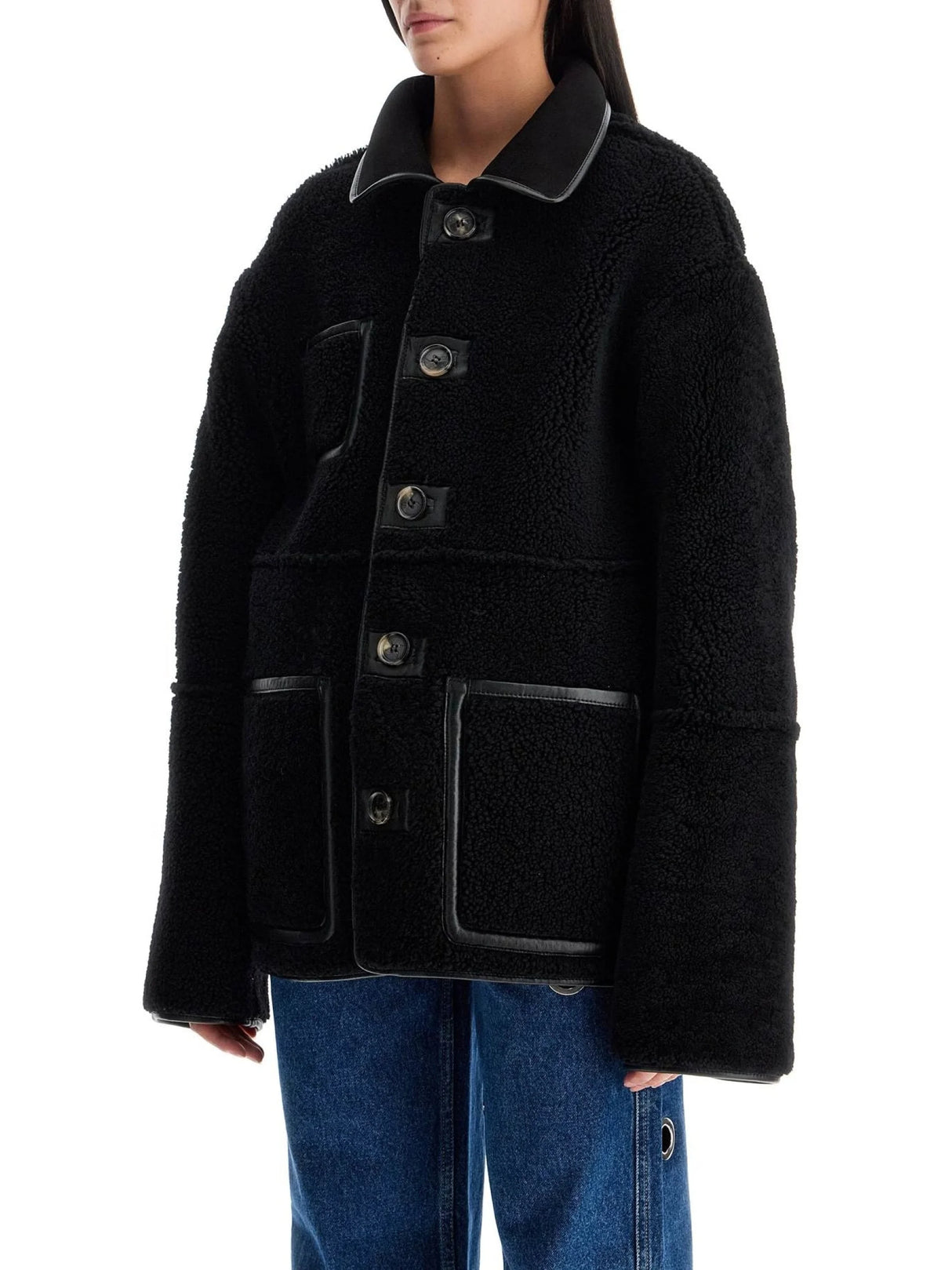 Reversible Shearling Jacket Ada