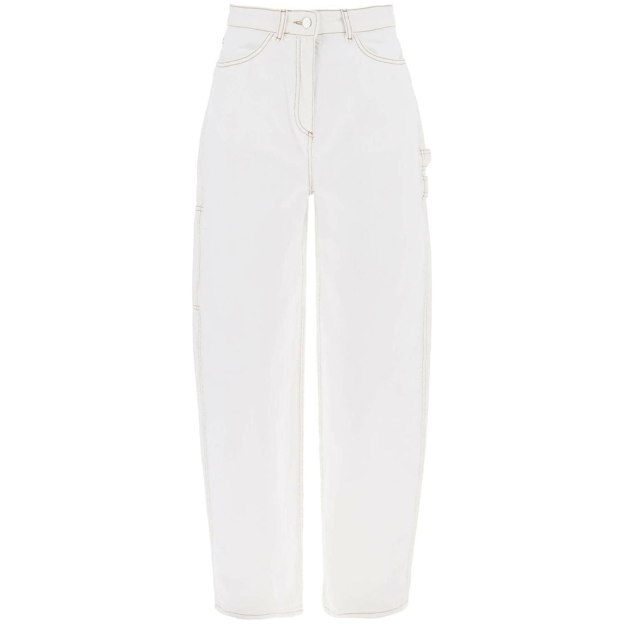 White Organic Denim Helle Jeans SAKS POTTS JOHN JULIA.