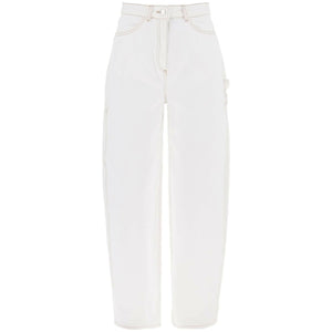 White Organic Denim Helle Jeans SAKS POTTS JOHN JULIA.