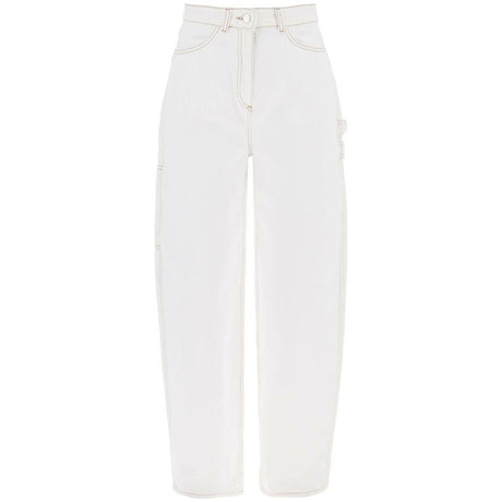 White Organic Denim Helle Jeans SAKS POTTS JOHN JULIA.