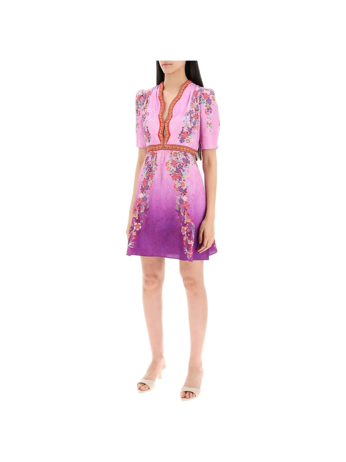 Tabitha Silk Satin Mini Dress - Women > Clothing > Dresses > Mini