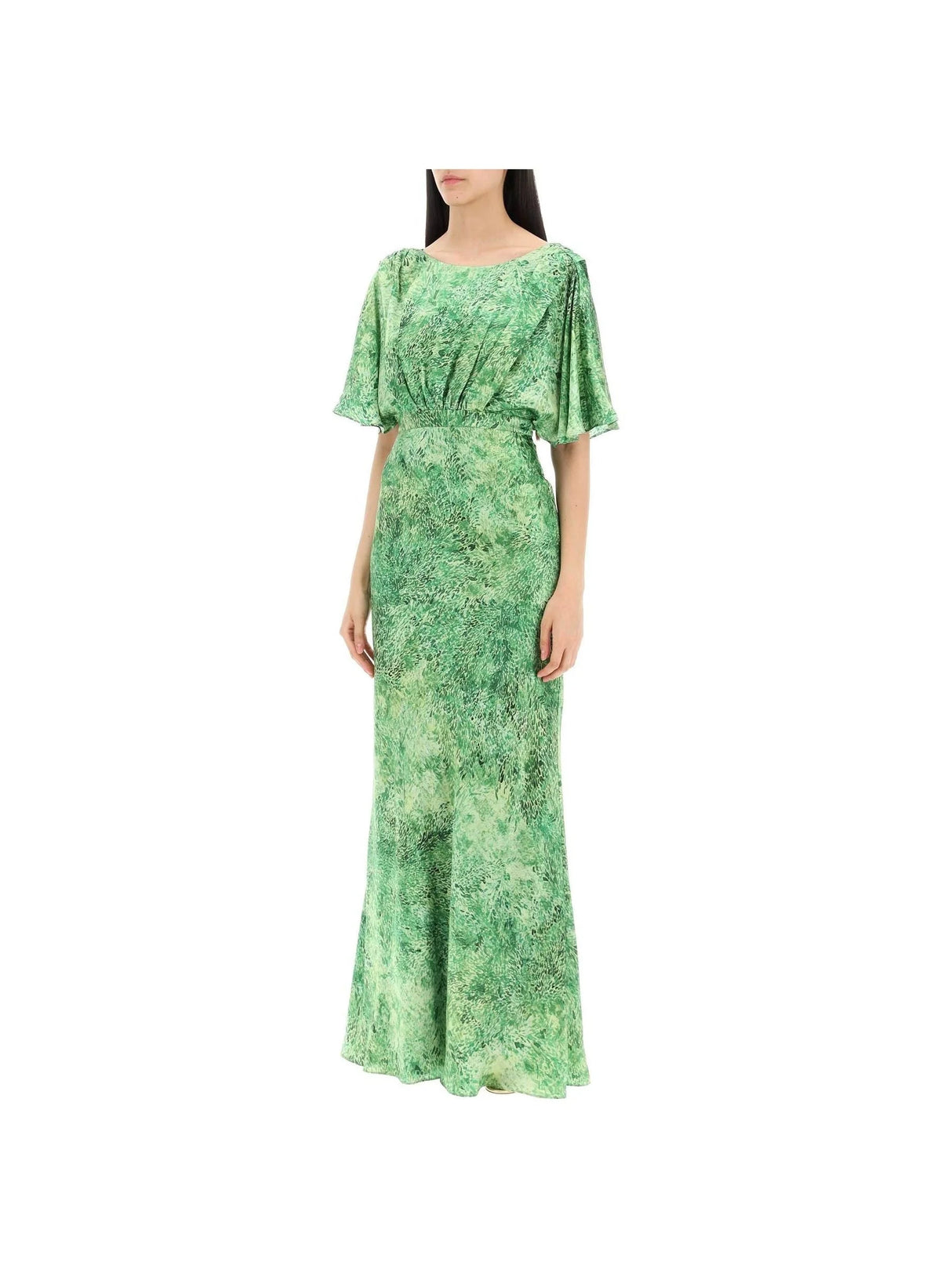 SALONI-Winona Silk Maxi Dress-JOHN JULIA