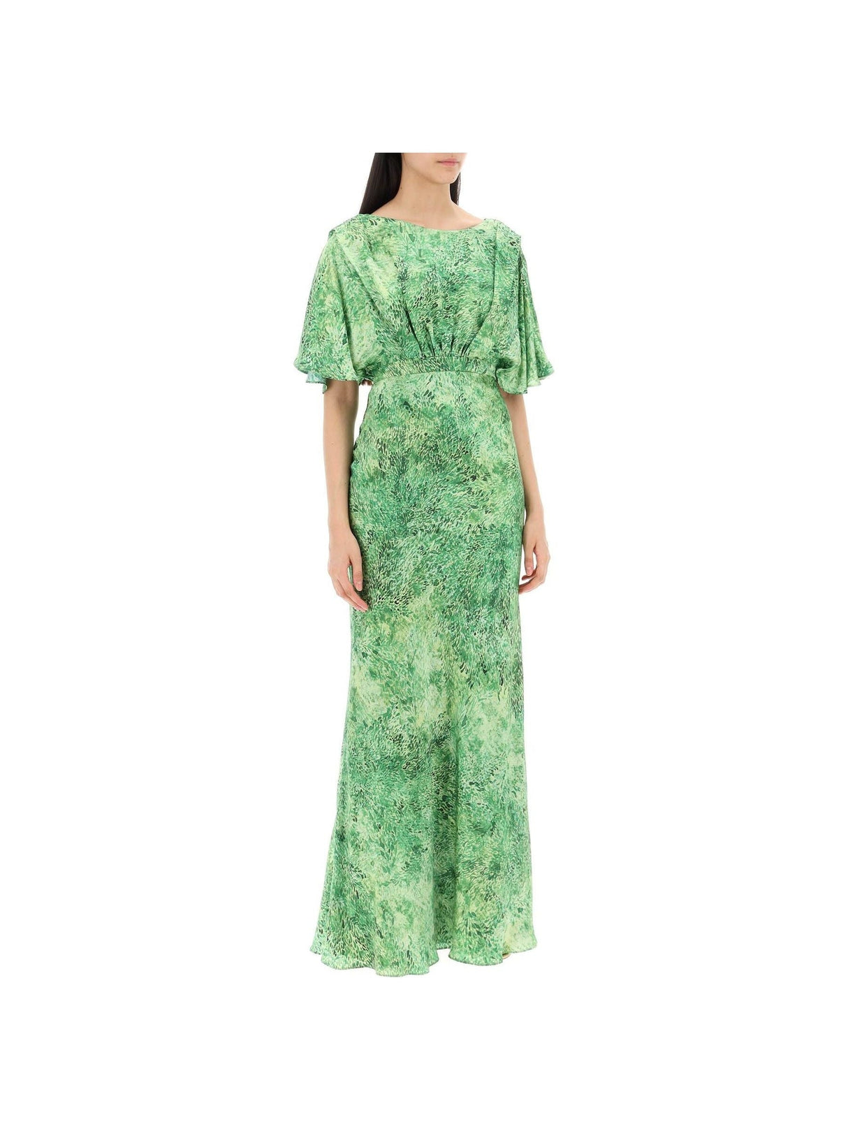 SALONI-Winona Silk Maxi Dress-JOHN JULIA