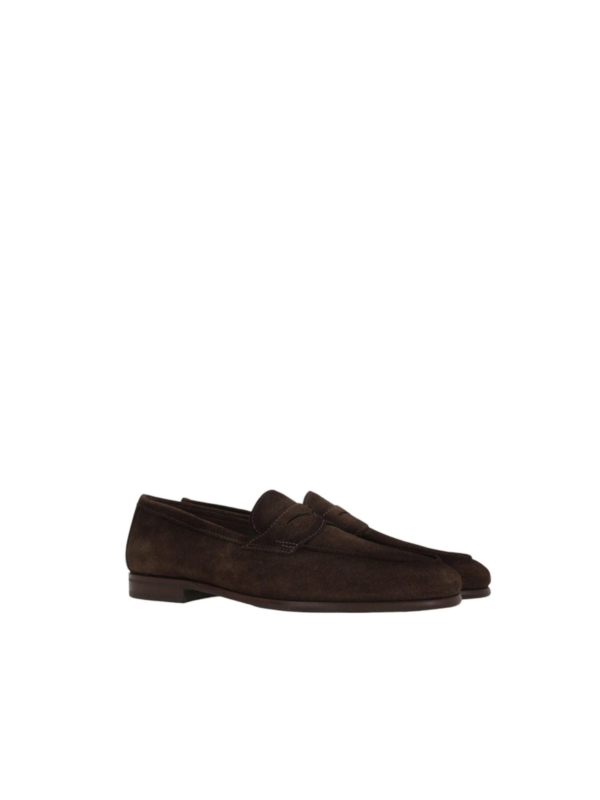 Carlo Suede Loafers-SANTONI-JOHN JULIA