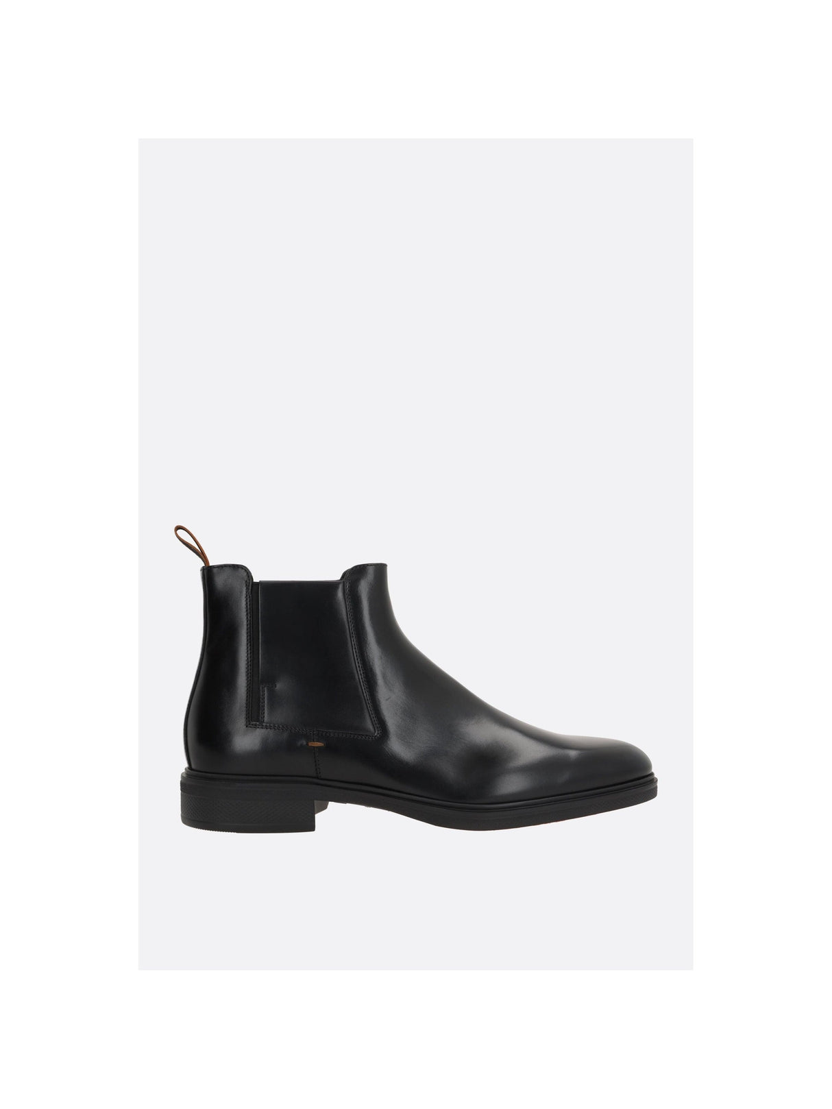 Easy Chelsea Boots In Polished Leather-SANTONI-JOHN JULIA