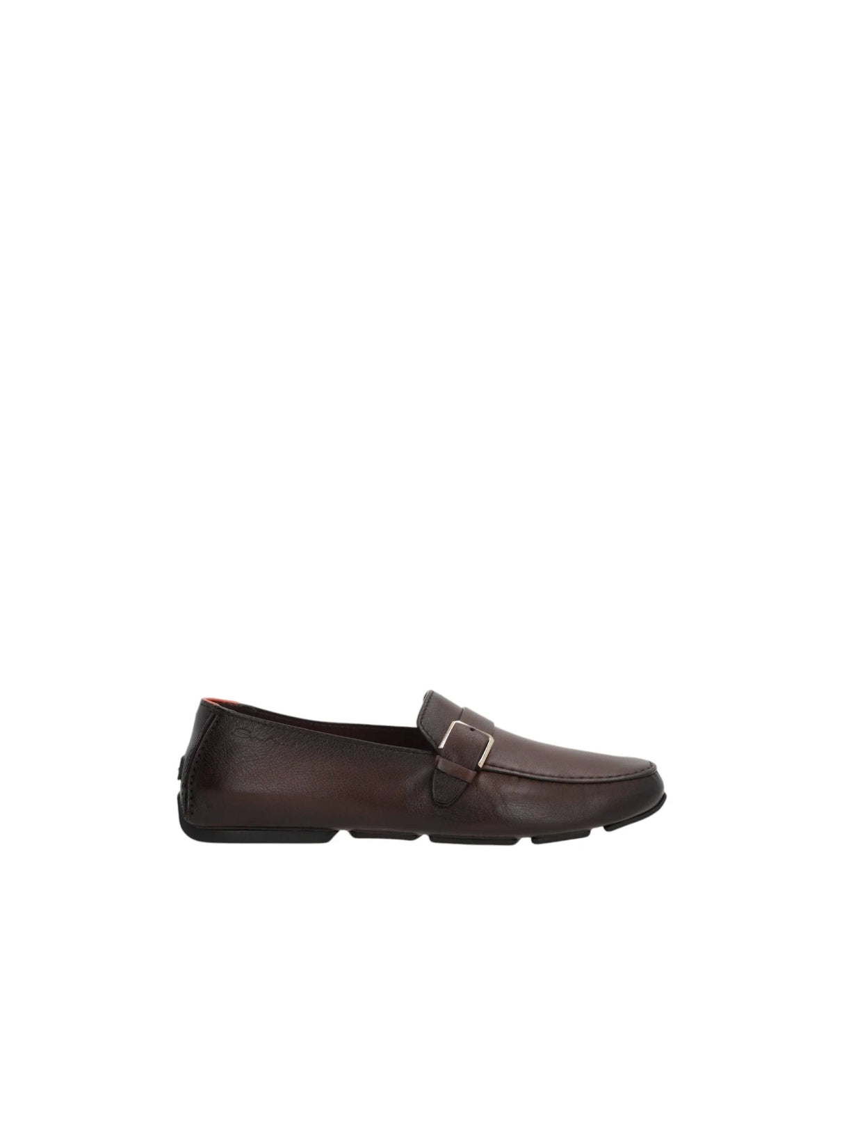 Smooth Leather Loafers-SANTONI-JOHN JULIA