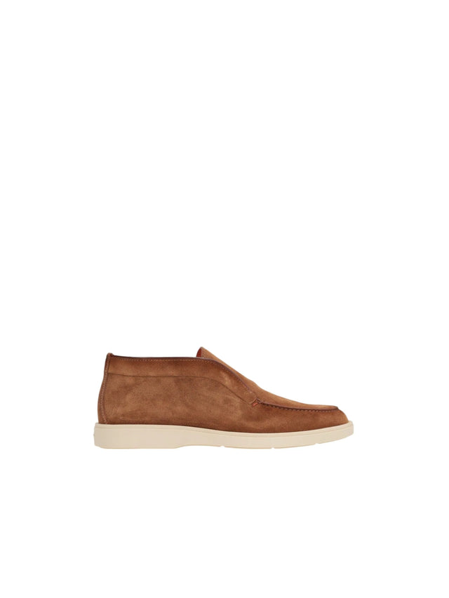 Suede Slip-on Ankle Boots-SANTONI-JOHN JULIA