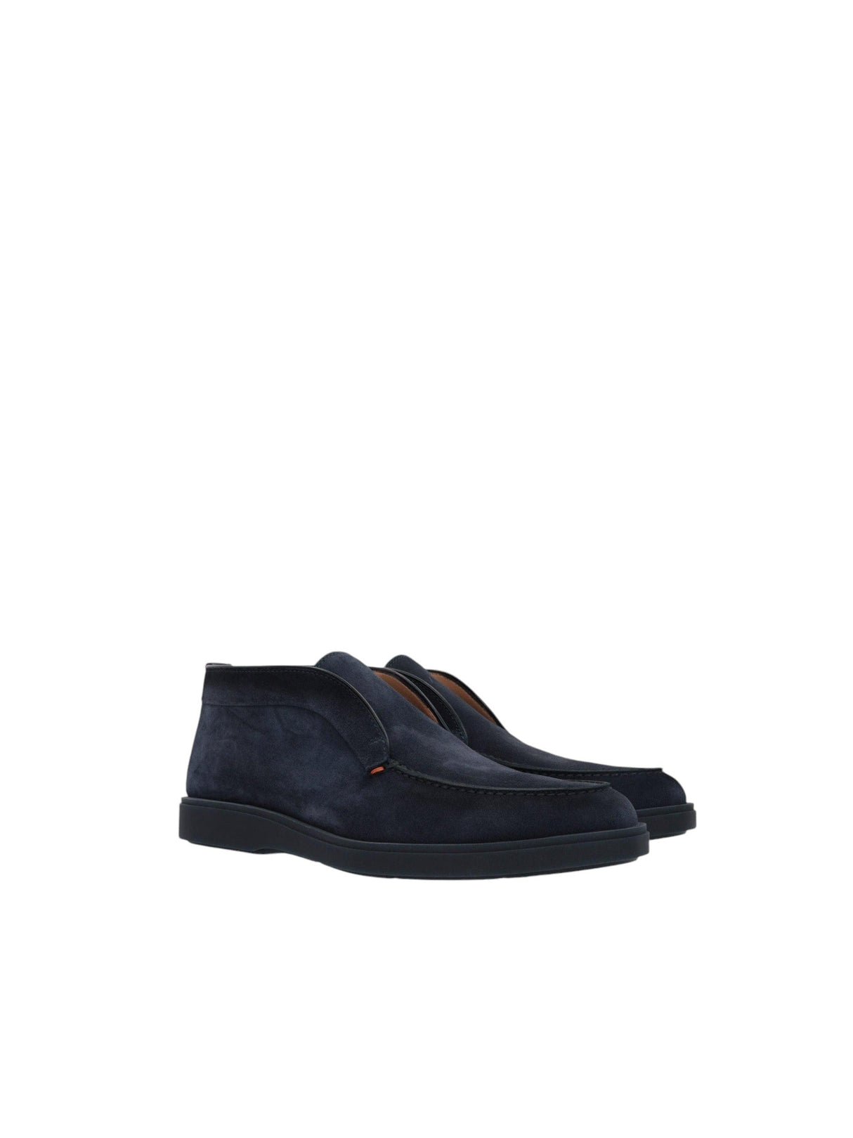 Suede Slip-on Ankle Boots-SANTONI-JOHN JULIA