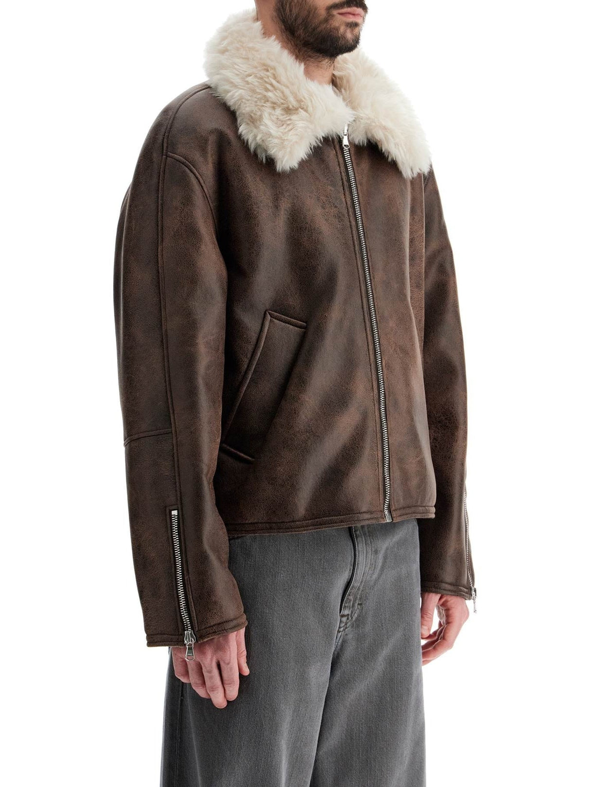 Asante Faux Shearling Jacket