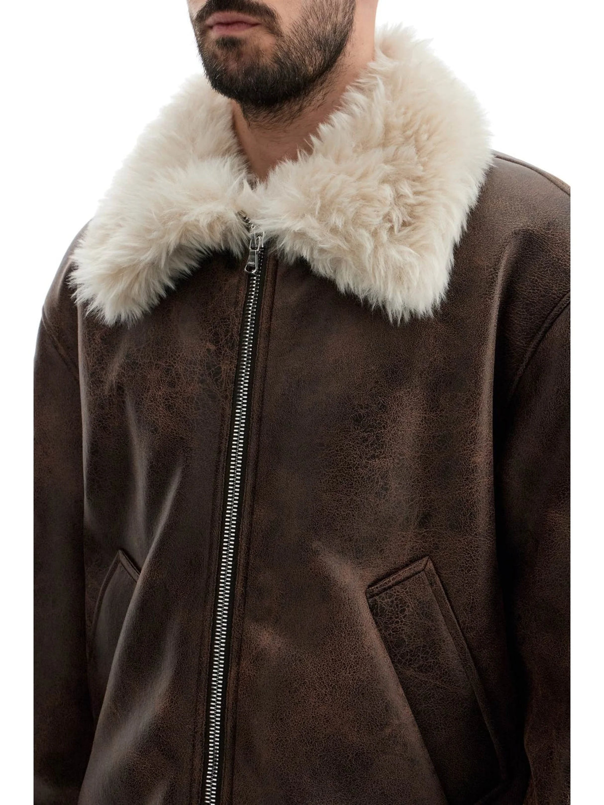 Asante Faux Shearling Jacket