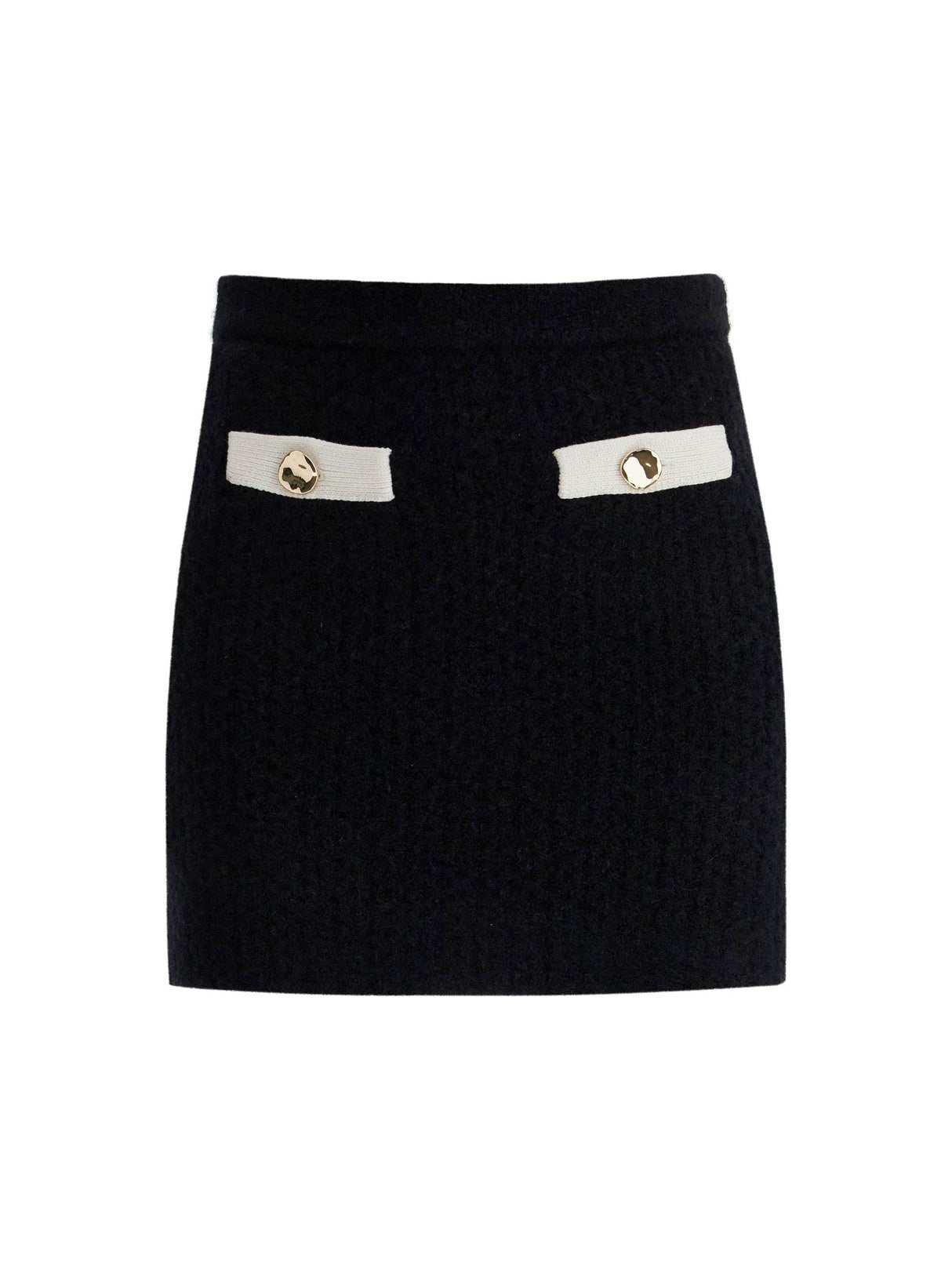 Alpaca Knit Mini Skirt - XXXS - Women > Clothing > Skirts > Mini