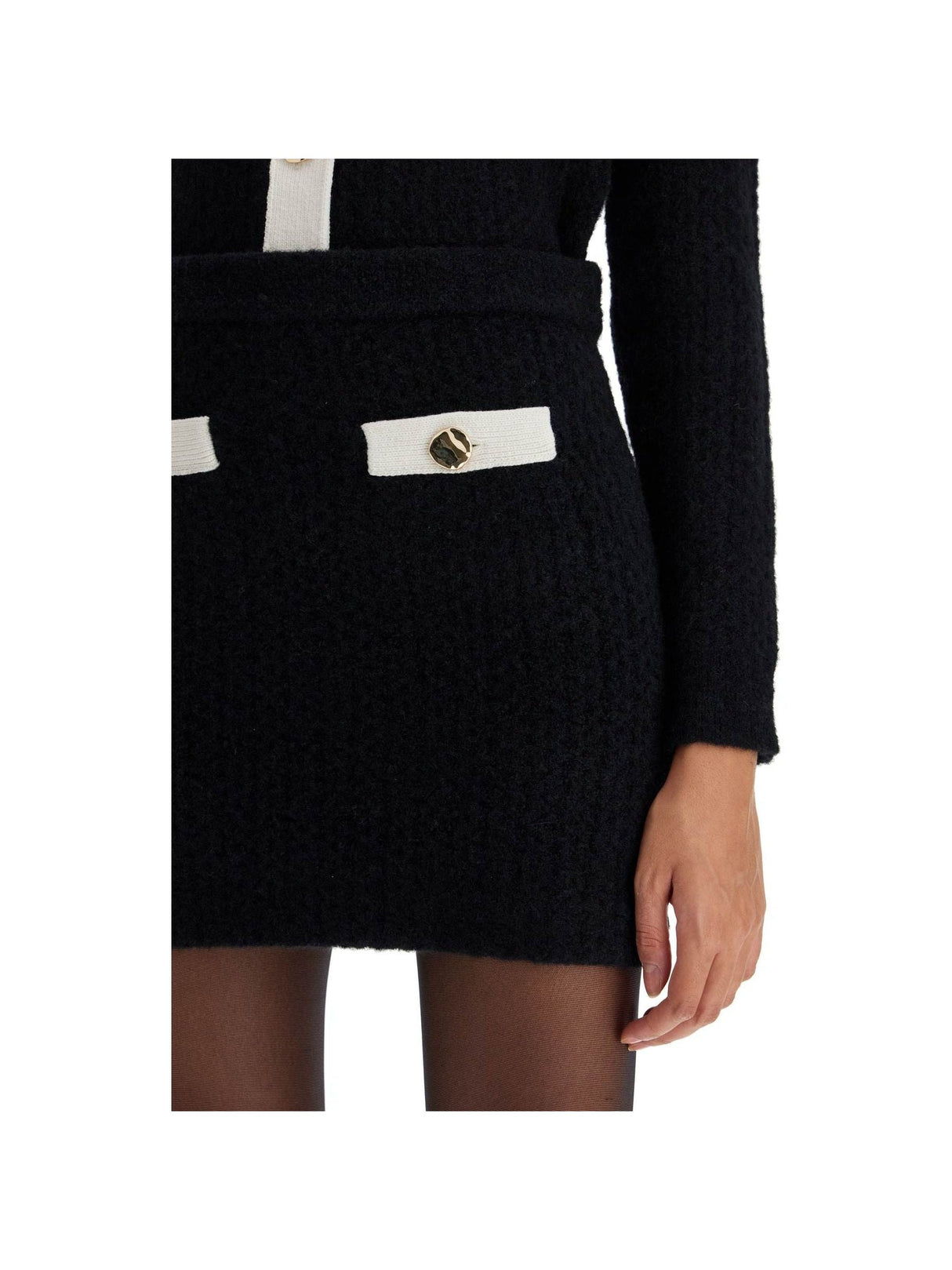 Alpaca Knit Mini Skirt - Women > Clothing > Skirts > Mini