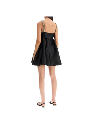 Appliqué Embellished Taffeta Mini Dress - Women > Clothing > Dresses > Mini