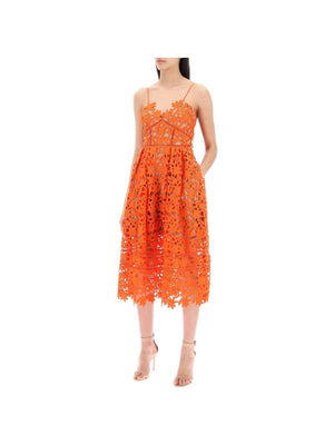 Azaelea Floral Lace Midi Dress