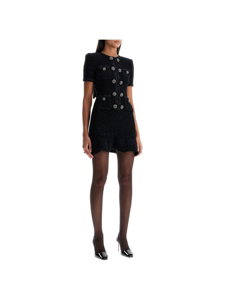 Bouclé Mini Dress - Women > Clothing > Dresses > Mini