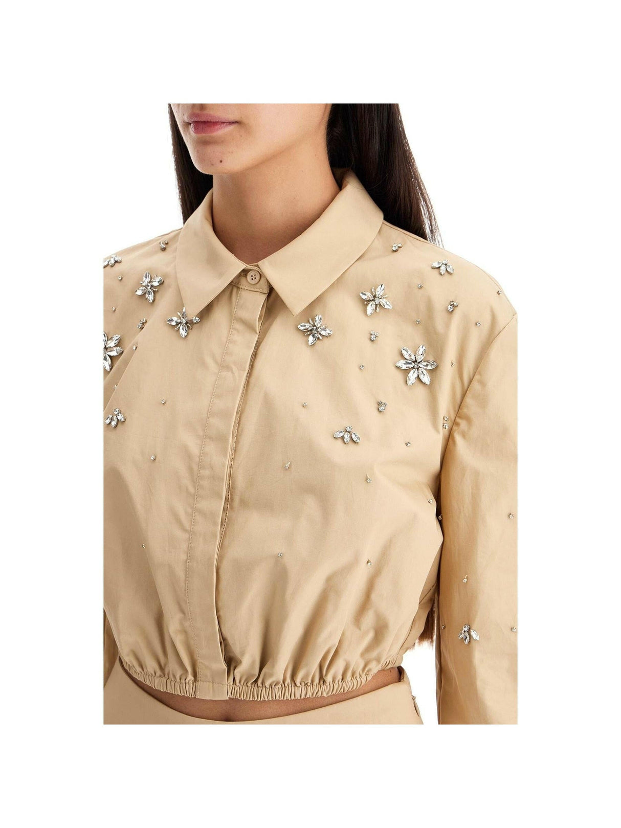 Cotton Embellished Top.