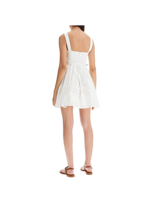 Cotton Lace Mini Dress - Women > Clothing > Dresses > Mini