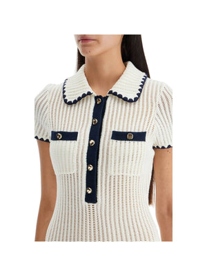 Crochet Cotton Mini Dress - Women > Clothing > Dresses > Mini