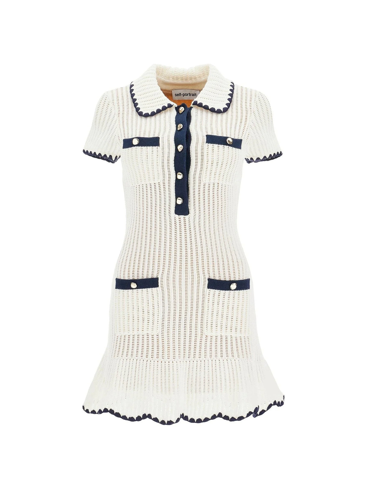 Crochet Cotton Mini Dress - XXXS - Women > Clothing > Dresses > Mini