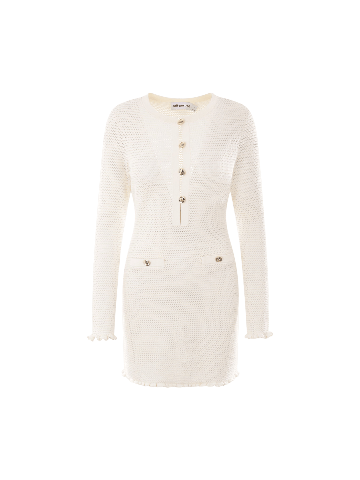 Crochet Minidress-SELF-PORTRAIT-JOHN JULIA