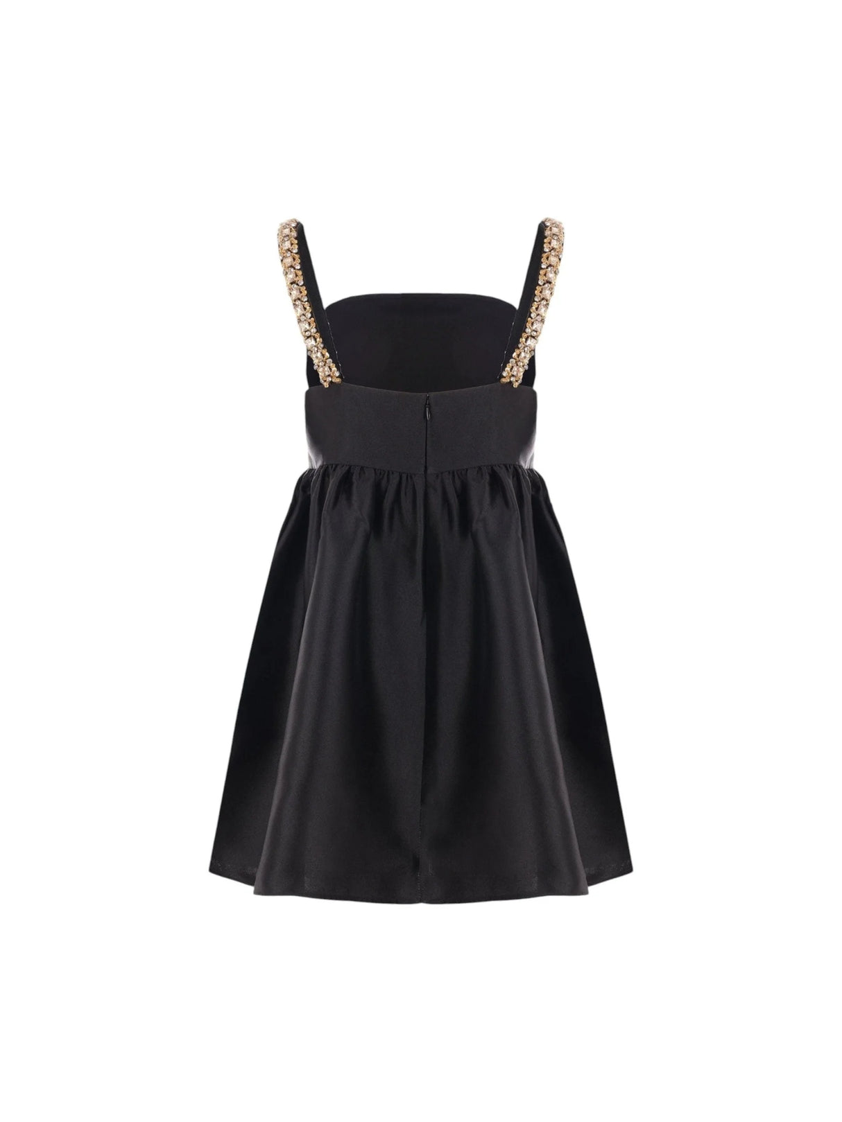 Crystal-Embellished Taffeta Minidress-SELF-PORTRAIT-JOHN JULIA