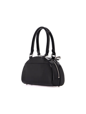 Curved Mini Handbag With Handle