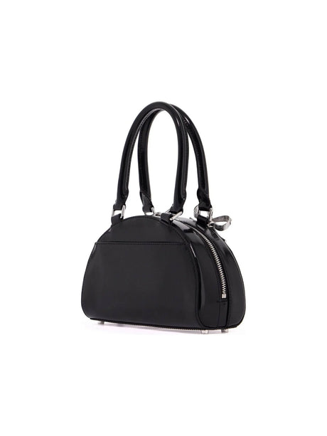 Curved Mini Handbag With Handle