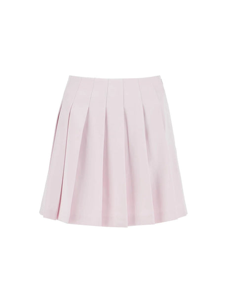 Pleated Satin Skirt-Self-Portrait-JOHN JULIA