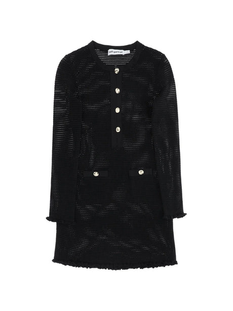 Pointelle Knit Mini Dress - XXXS - Women > Clothing > Dresses > Mini