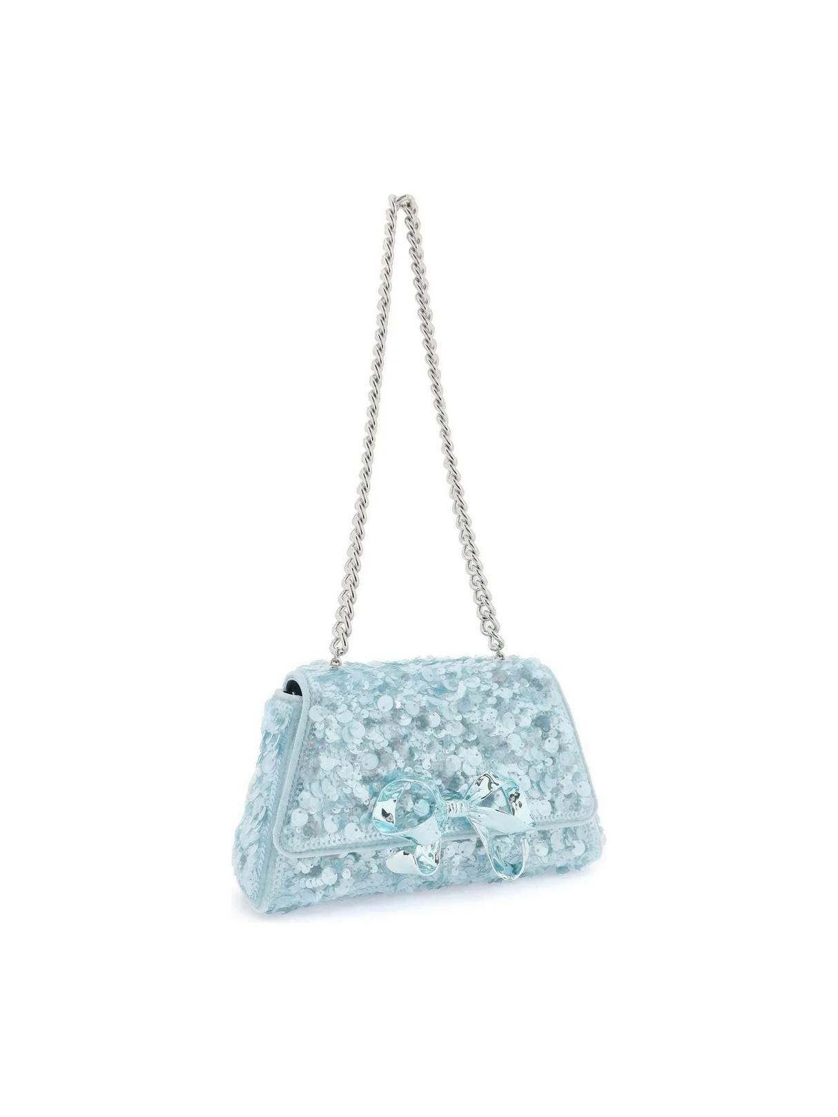 Sequined Bow Mini Shoulder Bag SELF PORTRAIT JOHN JULIA.